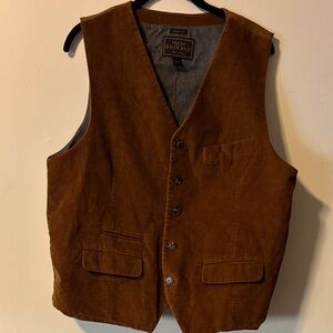 Jos. A. Bank Brown Corduroy Vest